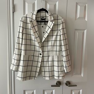 Alice & Olivia Striped Blazer NWT Size 14